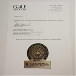 Mark Calcavecchia's 1997 US Open at Congressional Contestant Badge