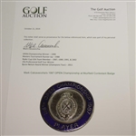 Mark Calcavecchia's 1987 OPEN Championship at Muirfield Contestant Badge