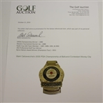 Mark Calcavecchia's 2005 PGA Championship at Baltusrol Contestant Money Clip