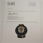 Mark Calcavecchia's 2013 Senior PGA at Bellerive Country Club Contestant Money Clip