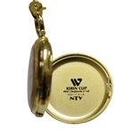 Mark Calcavecchia's 1987 Kirin Cup L'Amie de Poche Winner's Gifted Watch in Case