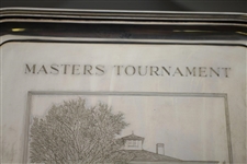 Mark Calcavecchia's 1988 Masters Tournament Runner-Up Sterling Silver Engraved Salver