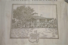 Mark Calcavecchia's 1988 Masters Tournament Runner-Up Sterling Silver Engraved Salver