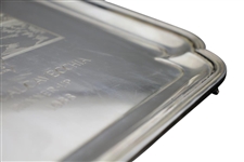 Mark Calcavecchia's 1988 Masters Tournament Runner-Up Sterling Silver Engraved Salver