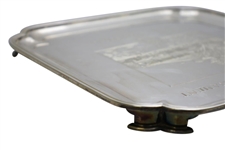 Mark Calcavecchia's 1988 Masters Tournament Runner-Up Sterling Silver Engraved Salver