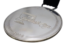 Mark Calcavecchia's 1998 The President's Cup at Royal Melbourne Sterling Silver Contestant Medal