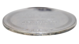 Mark Calcavecchia's 1998 The President's Cup at Royal Melbourne Sterling Silver Contestant Medal