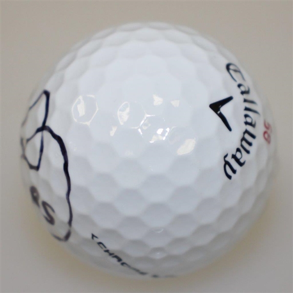 Jim Furyk Signed 58 Inscription Golf Ball - Lowest Ever PGA Round Beckett #G92945