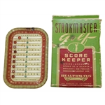 Vintage Healthways Hollywood Strokmaster Golf Score Keeper with Original Box - Crist Collection