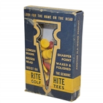 Vintage Rite Hite Waxed & Polished Golf Tees in Original Box - Crist Collection