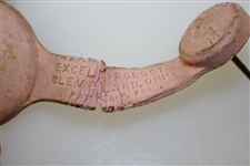 Vintage Lt Pink Rubber XL Tee Pat. App. For - Excel Products - Cleveland, OH - Crist Collection