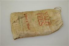 Vintage 100 Yale Tees - Polished & Waxed Canvas Bag with Tees - Crist Collection