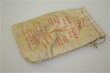 Vintage Rite-Hite Genuine Golf Tees Canvas Tee Bag with Tees - Gilbert's - Crist Collection