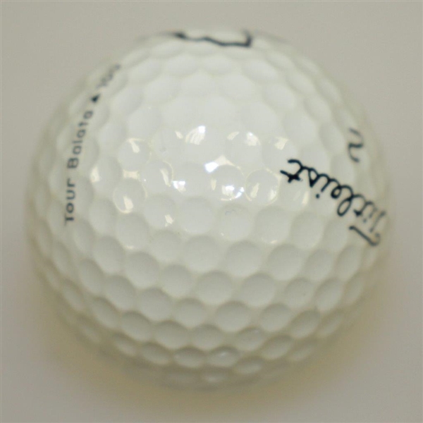 Sandy Lyle Signed Titleist Logo Golf Ball JSA ALOA