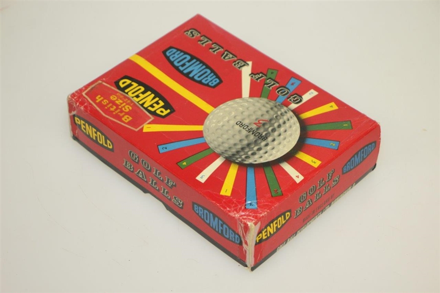 Penfold Bromfold Golf Balls in Box w/ Sharp & Colorful Graphics - Full Set