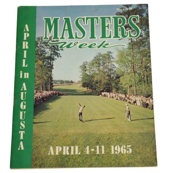 1965 Masters Week 'April in Augusta' Magazine