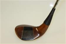 Unusual “PUTM” 50 deg. Persimmon Wood Wedge - Great Condition