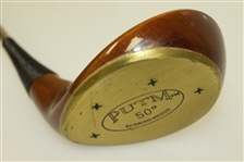 Unusual “PUTM” 50 deg. Persimmon Wood Wedge - Great Condition