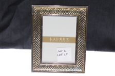 Tom Watson's 2012 Senior PGA Championship Champions Dinner Gifts of Crystal Decanter & Ralph Lauren Frame