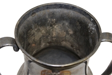 1923 First Gross Fall Open Silver Loving Cup at Brockton Country Club Trophy Given to HH Marden - Stamped Reed & Barton