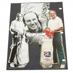 Lou Graham Signed Image w/ Bobby Jones Stamp Presentation on Reverse JSA ALOA