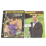 Gene Littler & Tony Jacklin Signed Sports Illustrated Covers JSA ALOA