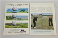 Curtis Strange Signed Magazine Covers Celebrating Back-to-Back US Open Titles JSA ALOA