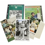 Hale Irwin & Ken Venturi Signed US Open Clippings & Photos - Six Irwin & One Venturi JSA ALOA