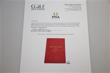1904 Falkirk Tryst Golf Club Rules & Regulations Booklet
