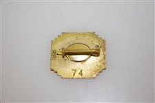1941 US Amateur Championship Contestant Badge - Bud Ward Winner