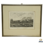 'Edinburgh Castle from the Links SW' Engraving by Robertson Sculpeit