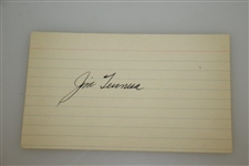 Jim Turnesa Signed Card w/ Brothers Swing Sequence Wire Photos - 1952 PGA Champ JSA ALOA