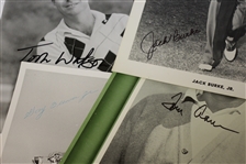 Masters Winners Watson, Burke, Brewer & Aaron Signed 8 by 10 Photos JSA ALOA