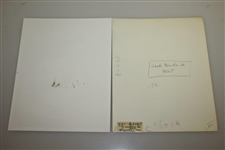 Masters Winners Watson, Burke, Brewer & Aaron Signed 8 by 10 Photos JSA ALOA