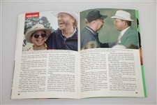 1997 JET Tiger Woods w/ 1st Masters Trophy & Green Jacket Magazine - No Label