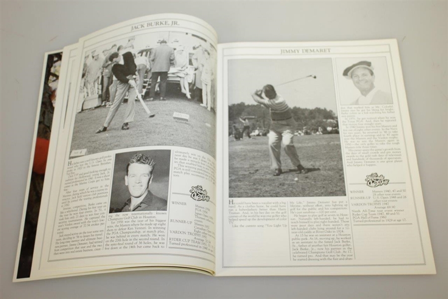 1978 Legends of Golf Tournament Program with Grounds Badge & Five Day Tickets
