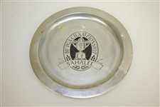 1993, 1994, 1997, & 1998 PGA Championship Commemorative Limited Pewter Plates