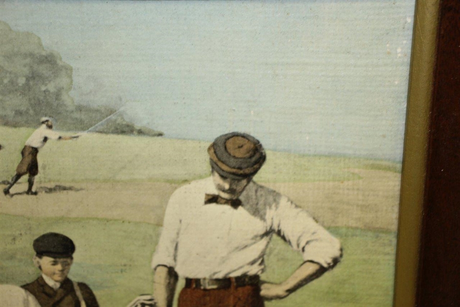 'Stymied' by A.B. Frost Print From Palm Valley Arts Golf Icons Set 