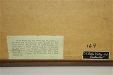 'Stymied' by A.B. Frost Print From Palm Valley Arts Golf Icons Set 