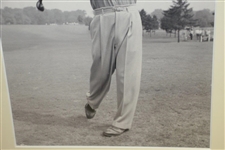 Jack Burke Follow Through Photo Framed & Matted
