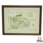 Muirfield Golf Course Framed Print w/ Open Championship Years