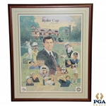 1995 Ryder Cup at Oak Hill CC USA Team Poster
