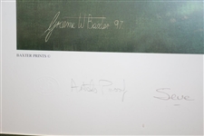 Seve Ballesteros Signed 1997 Ryder Cup Valderrama Print Artist's Proof By Graeme Baxter JSA ALOA 