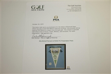 Billy McGolf Pennant w/ British Pin Presentation Piece