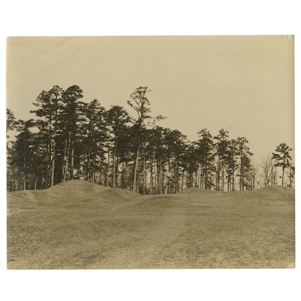 Early 1930's Augusta National Golf Club Original Photo of 17th Hole
