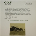 Early 1930's Augusta National Golf Club Original Photo of 17th Hole