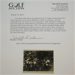 Early 1930's Augusta National Golf Club Original Photo of Magnolias