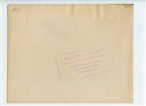 Early 1930's Augusta National Golf Club Type 1 Original Photo of Magnolia Lane From Clubhouse