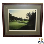 Color Photo of Course Green Framed & Matted