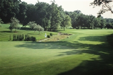 Color Photo of Course Green Framed & Matted